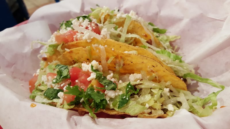 Mango Sriracha Chicken Tacos